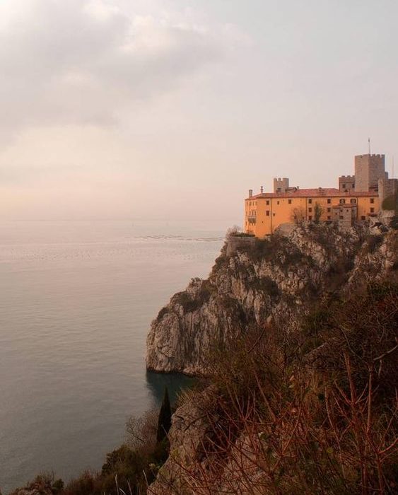 Le château de la princesse et du poète Adriatique