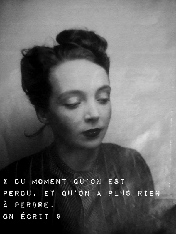 ecrire selon marguerite duras citation